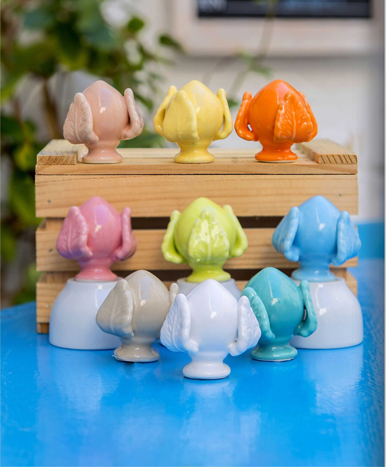 Bomboniera mini pumo pomo in ceramica 4,5 cm